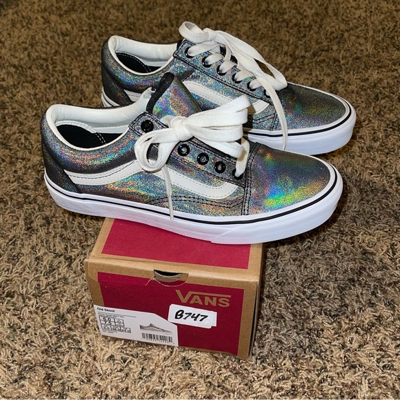 Vans Shoes - Vans Old Skool Prism Suede Skate Sneaker Men Size 6 Women 7.5 Style VN0A4BV51IF